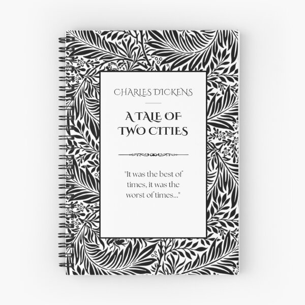 Item preview, A Tale of Two Cities - Charles Dickens Book cover  designed and sold by Novelnook.