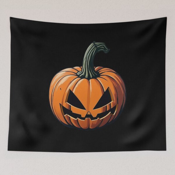Item preview, Halloween Pumpkin scary face designed and sold by PhonLawat.