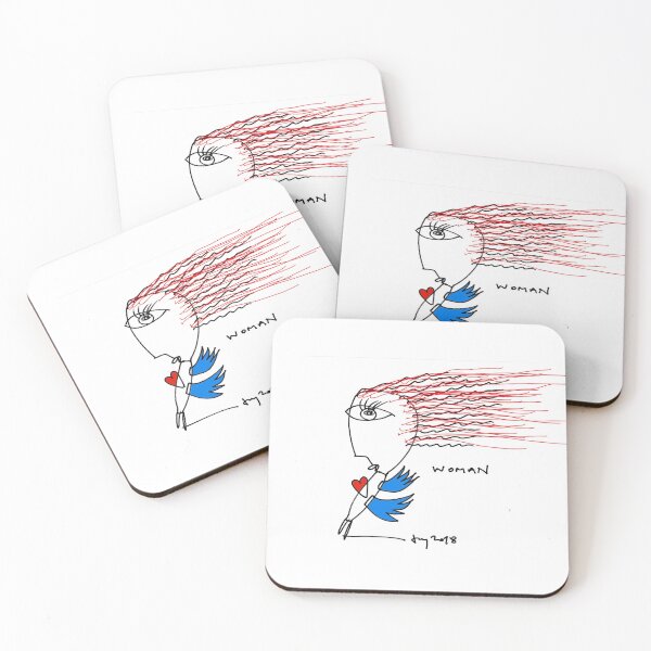 Item preview, WOMAN WITH RED HAIR 2023 designed and sold by tomasz jakub sysło.