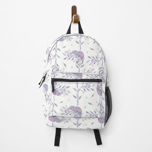 Item preview, Floral-Loving Chameleon 01 [white] designed and sold by Aia UENO design.