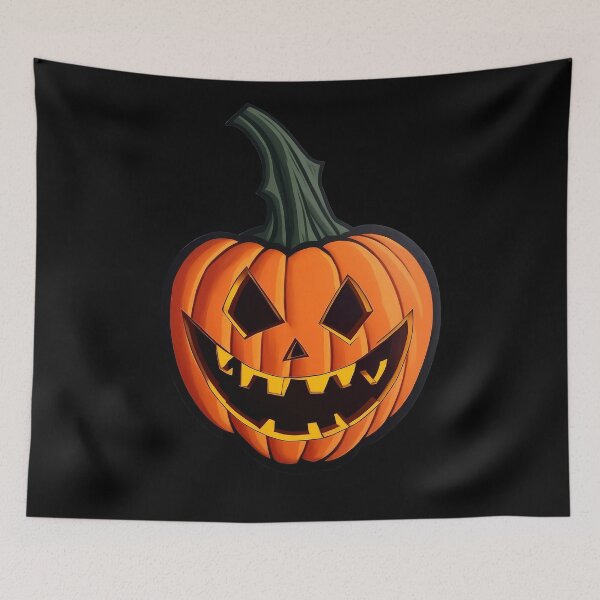 Item preview, Halloween Pumpkin scary face designed and sold by PhonLawat.
