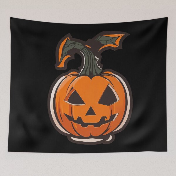 Item preview, Halloween Pumpkin scary face designed and sold by PhonLawat.