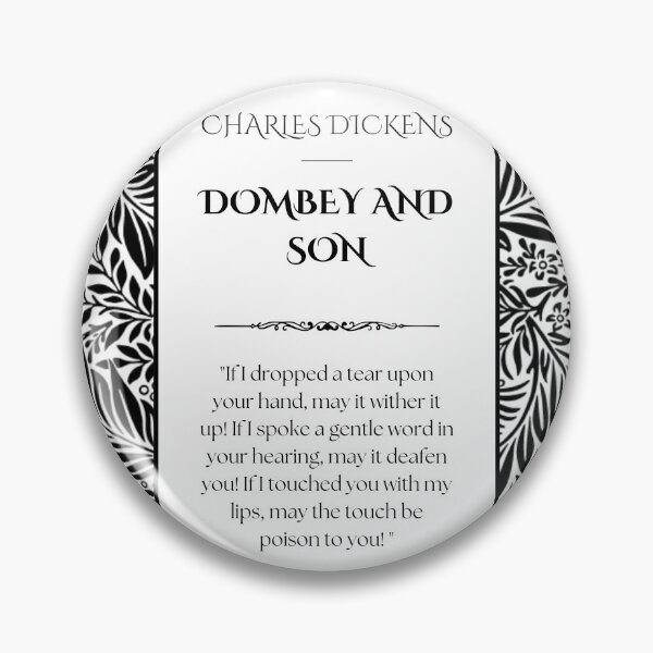 Item preview, Dombey and Son - Charles Dickens Book cover  designed and sold by Novelnook.