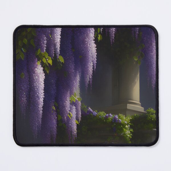 Item preview, Regencycore Flowers Wisteria Vine Regency Era - AI Art - 2 of 4 designed and sold by Beachy.