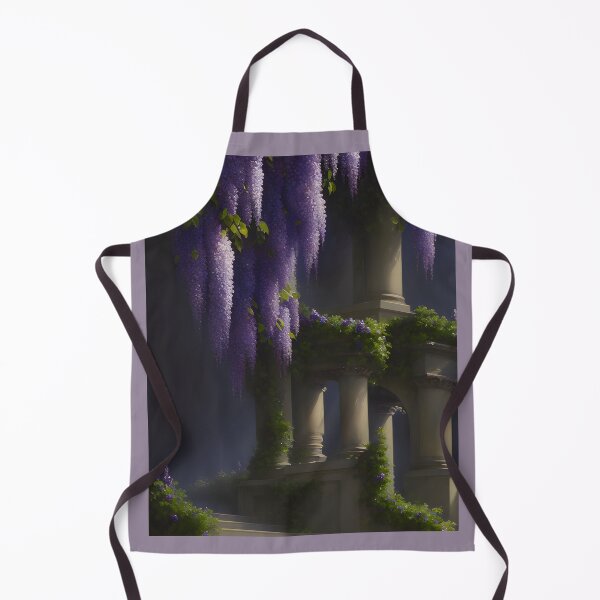 Item preview, Regencycore Flowers Wisteria Vine Regency Era - AI Art - 2 of 4 designed and sold by Beachy.