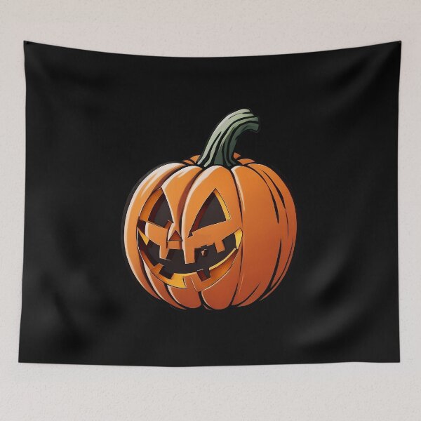 Item preview, Halloween Pumpkin scary face designed and sold by PhonLawat.
