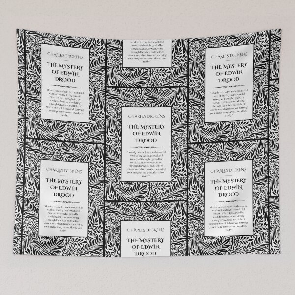 Item preview, The Mystery of Edwin Drood - Charles Dickens Book cover  designed and sold by Novelnook.