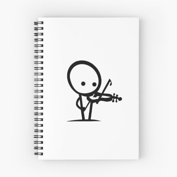 Item preview, A Stickman playing Viola designed and sold by vidademusico.