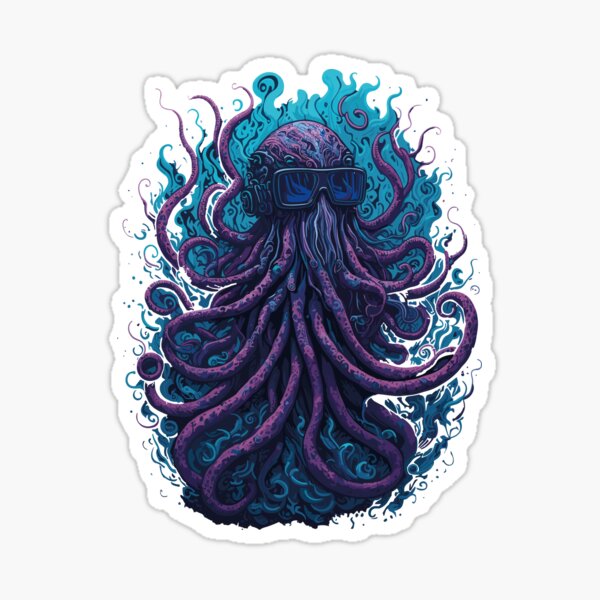 Cards Against Humanity: A pangender octopus who roams the cosmos in search  of love. Sticker for Sale by elliot is here