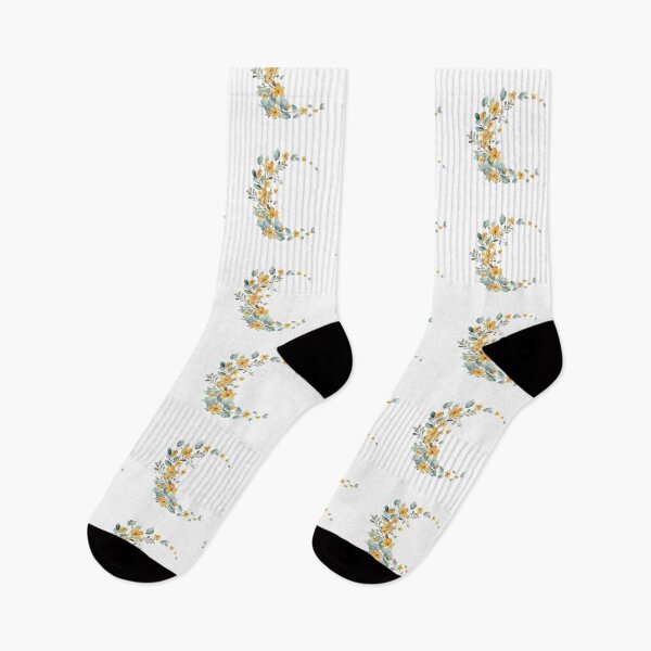 Item preview,  Flower month. Luna from yellow flowers. Boho crescent moon, wildflowers and stars. Bohemian modern background designed and sold by Anastasiia Yurevych.