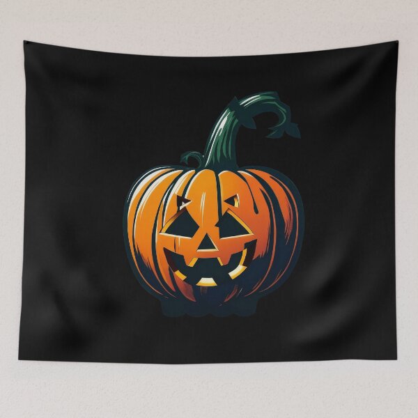 Item preview, Halloween Pumpkin scary face designed and sold by PhonLawat.