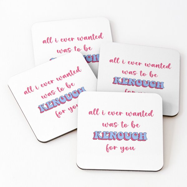 Item preview, All i ever wanted was to be KENOUGH for you pink design designed and sold by stickersxbecca.