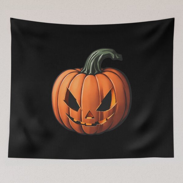Item preview, Halloween Pumpkin scary face designed and sold by PhonLawat.