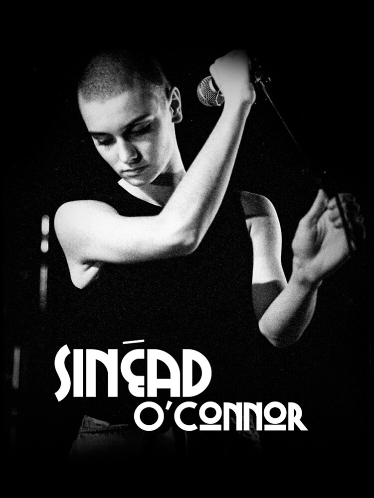 Vintage Retro Sinead O'connor Legendary Pop Music Star Artist