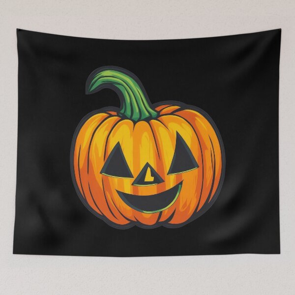 Item preview, Halloween Pumpkin scary face designed and sold by PhonLawat.