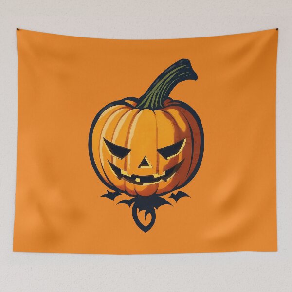 Item preview, Halloween Pumpkin scary face designed and sold by PhonLawat.