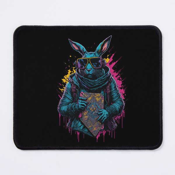 Item preview, Cool cyberpunk rabbit with sunglasses designed and sold by StevenHignell.