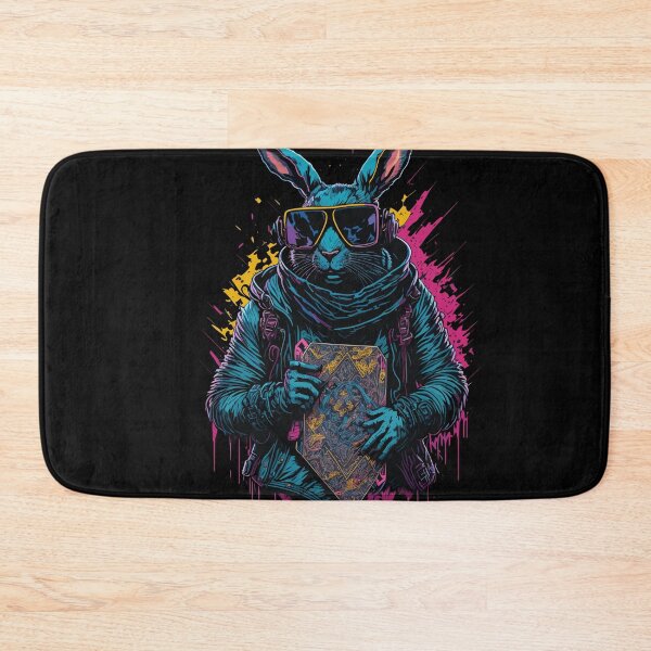 Item preview, Cool cyberpunk rabbit with sunglasses designed and sold by StevenHignell.