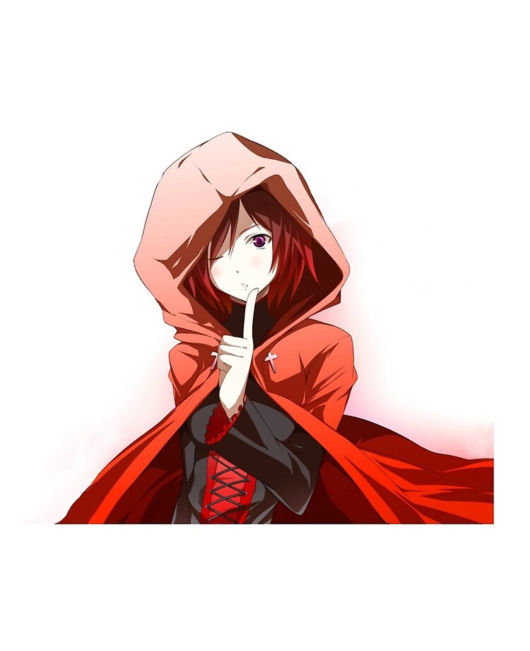 Rwby Ruby Rose Hood Ipad Case Skin By Putyopantson Redbubble