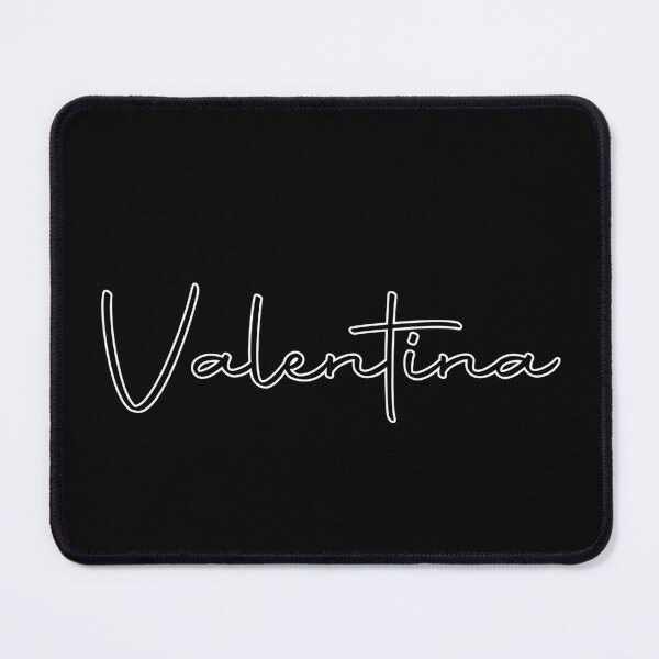 Item preview, Valentina Cursive Name Label (Black) designed and sold by NafilNafiz.
