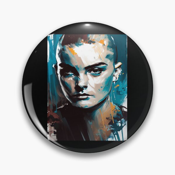 Item preview, Sinéad O'Connor portrait art designed and sold by TonyDegenhardt.