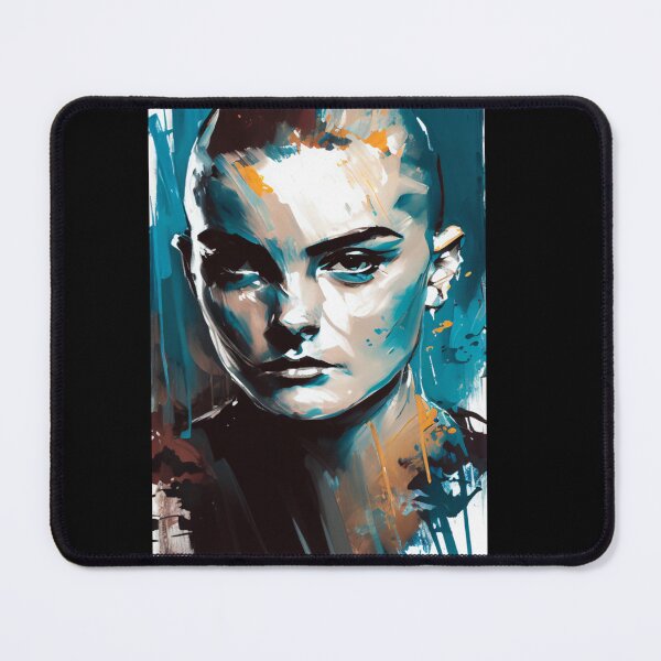 Item preview, Sinéad O'Connor portrait art designed and sold by TonyDegenhardt.