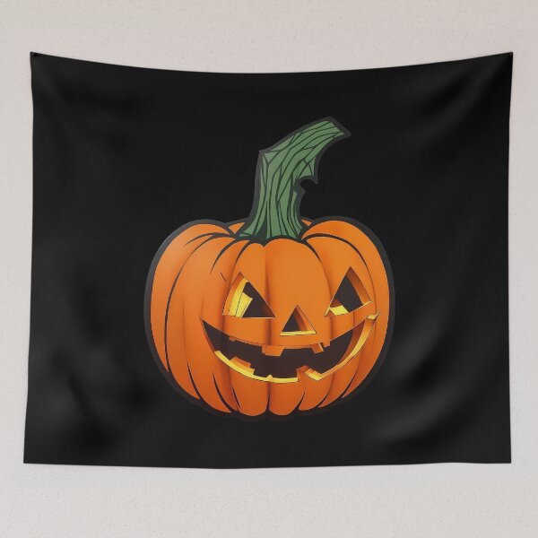 Item preview, Halloween Pumpkin scary face designed and sold by PhonLawat.