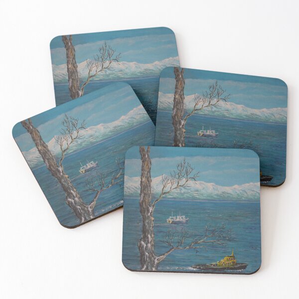Item preview, Oil Painting - Avacha Bay, Kamchatka designed and sold by Igor Pozdnyakov.