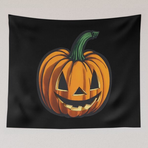 Item preview, Halloween Pumpkin scary face designed and sold by PhonLawat.