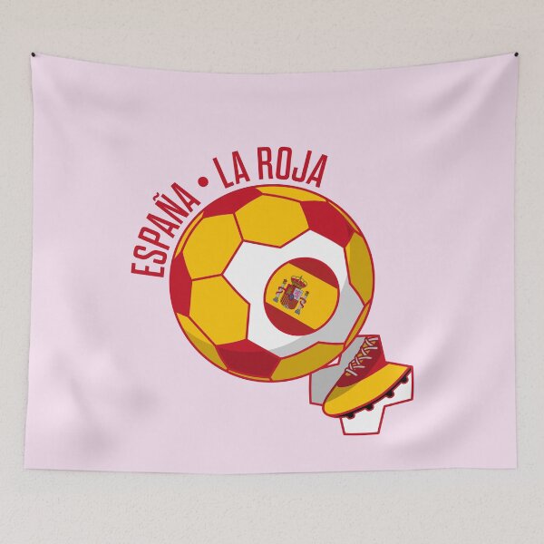 Item preview, La Roja - Espana - Spanish Flag Soccer / Football Fan Spain designed and sold by ClickForMore.