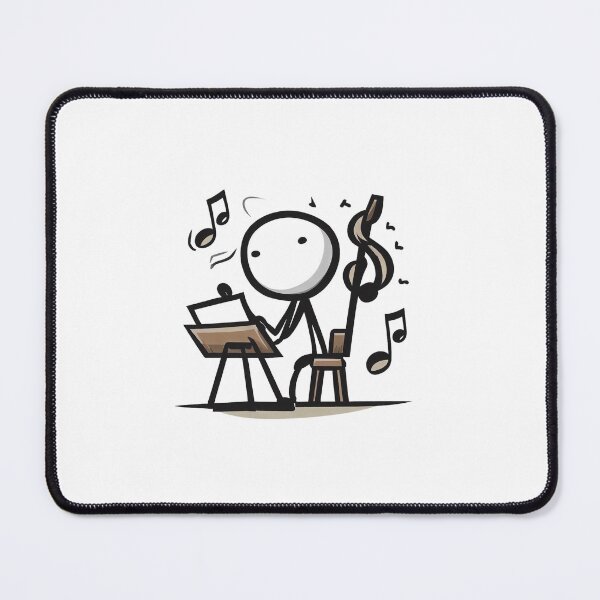 Item preview, A Stickman Composing music designed and sold by vidademusico.
