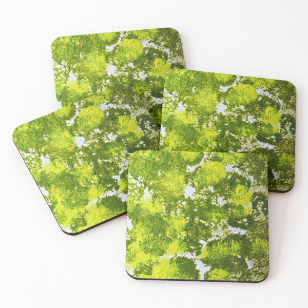 Item preview, Abstract pattern different shades of green forest from above designed and sold by G-M-Designs.