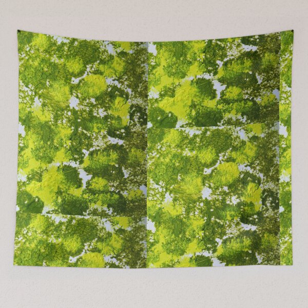Item preview, Abstract pattern different shades of green forest from above designed and sold by G-M-Designs.
