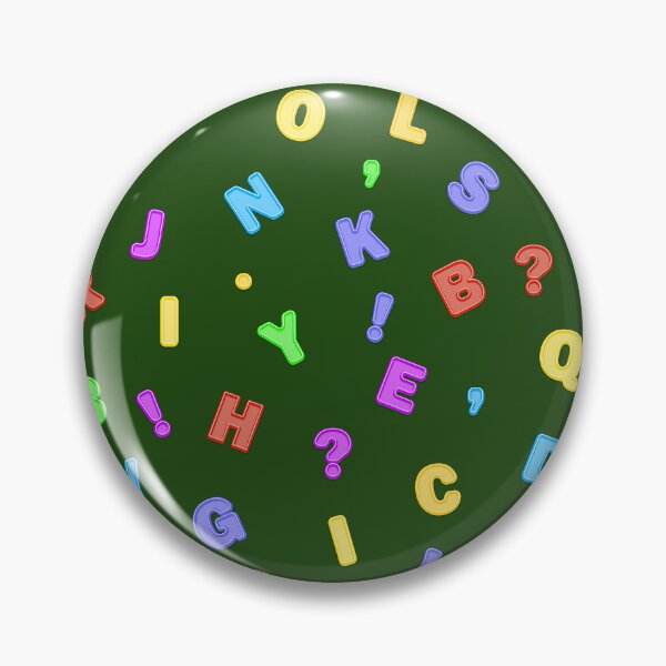 Item preview, Cartoon multicolored letters of the english alphabet  designed and sold by ReflectedCrafts.