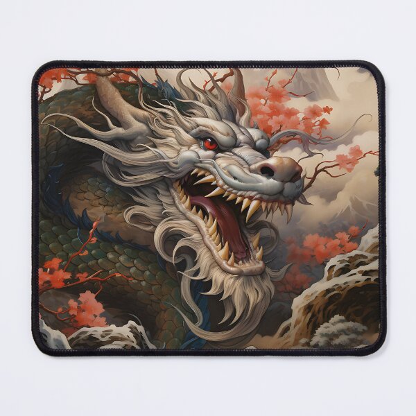 Item preview, Image of a Chinese dragon in classic oil painting style designed and sold by Pflugart.