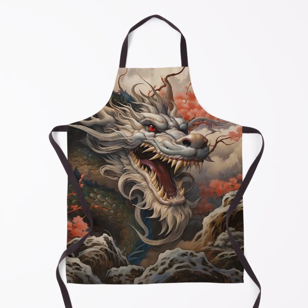 Item preview, Image of a Chinese dragon in classic oil painting style designed and sold by Pflugart.