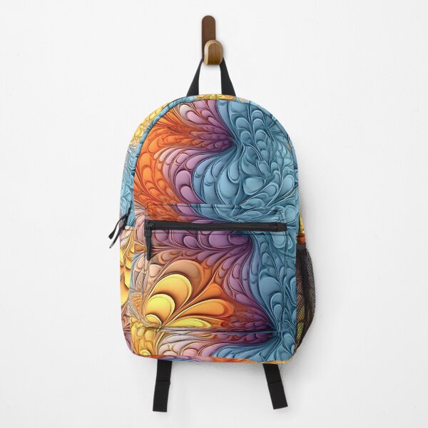 Item preview, Orange Purple Blue Fractal Pattern designed and sold by Sturdust.