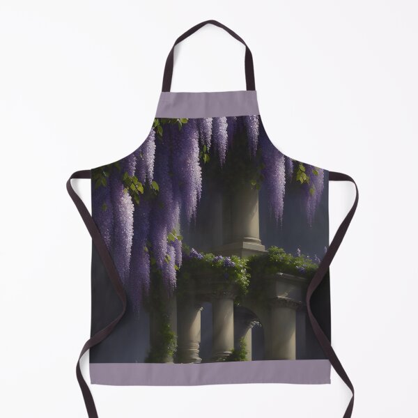 Item preview, Regencycore Flowers Wisteria Vine Regency Era - AI Art - 1 of 4 designed and sold by Beachy.