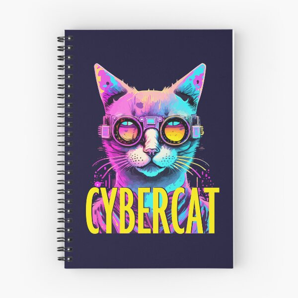 Item preview, Neon Whiskers: Cyberpunk Cat designed and sold by Niktarka.