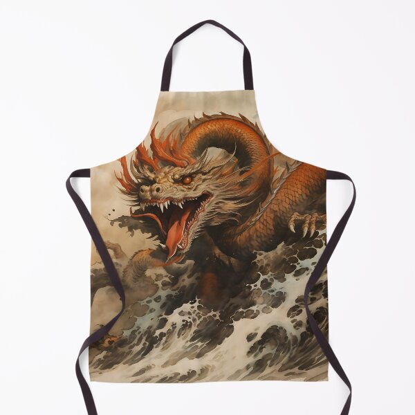 Item preview, Image of a Chinese dragon in classic oil painting style designed and sold by Pflugart.