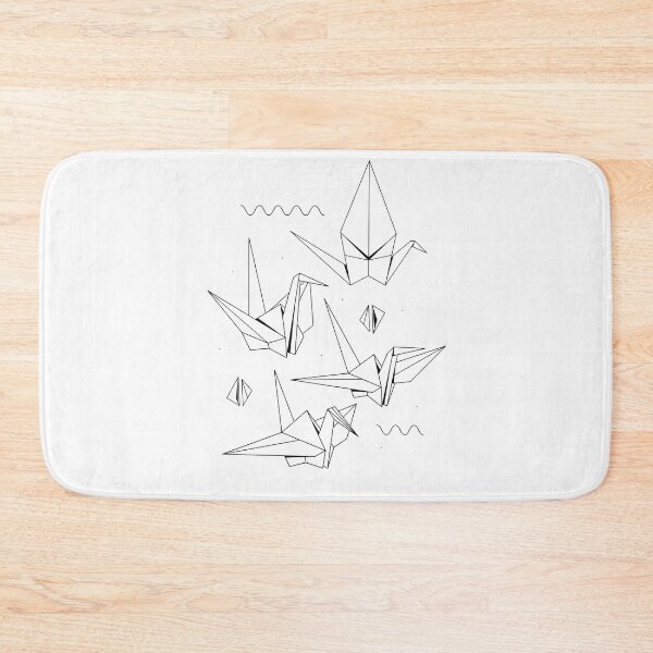Item preview, paper bird, paper folds designed and sold by DerSenat.