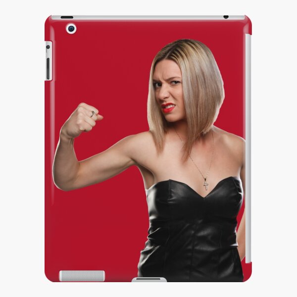 Fight Like a GIRL in black dress iPad Snap Case