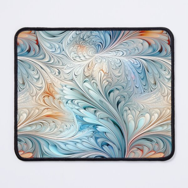 Item preview, Abstract Blue Glacier Fractal Pattern designed and sold by Sturdust.