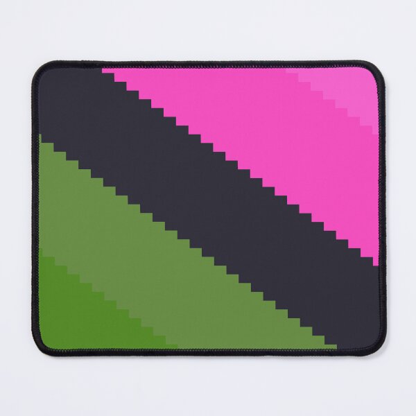 Item preview, Mari Meets Coco // Modern Pink Barbenheimer Cyberpunk 1980s Gradient 8bit Pixel Art designed and sold by mixedpixels.