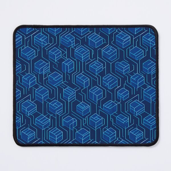 Item preview, cyberpunk isometric pattern 2 designed and sold by Mike Kiev art.