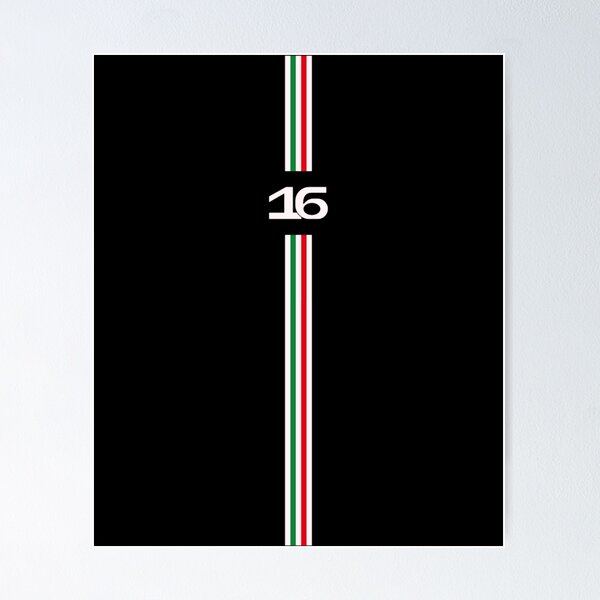 Item preview, Charles Leclerc 16 Ferrari Stripe  designed and sold by HowardVon.