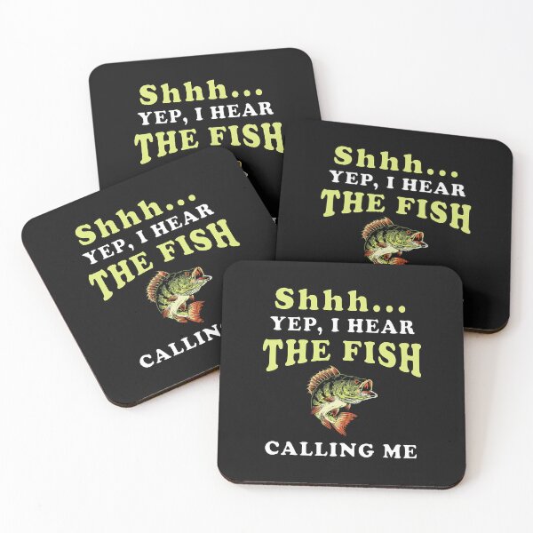 Item preview, Shhh... Yep I Hear The Fish Calling Me Fishing Lover Gift designed and sold by RylanUrbans.