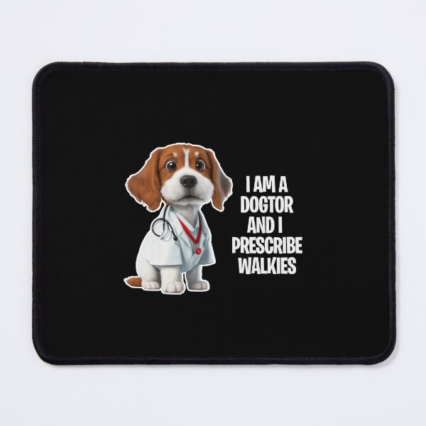 Item preview, Doctor dog dogtor walkies puppy walking funny pup medical designed and sold by w1ckerman.