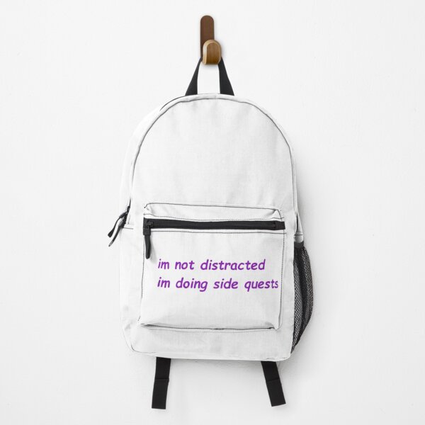 Item preview, I'm not distracted, I'm doing side quests funny designed and sold by SpudsShop.