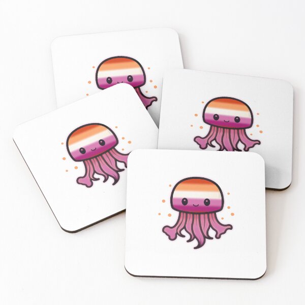 Item preview, New Orange Lesbian Jellyfish designed and sold by LynnePham.